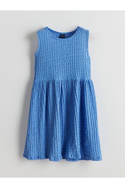 LC Waikiki Lcw Eco Crew Neck Girls' Dress