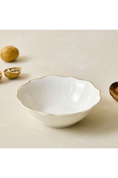 Home Box Ivory Veg Bowl - 14 cm