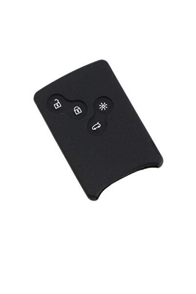 Space Megane 4-Button Black Silicone Key Container - Sypd71