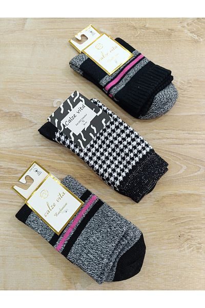 Calze Vita Coton Patterned Seasonal 3 Pairs of Socks