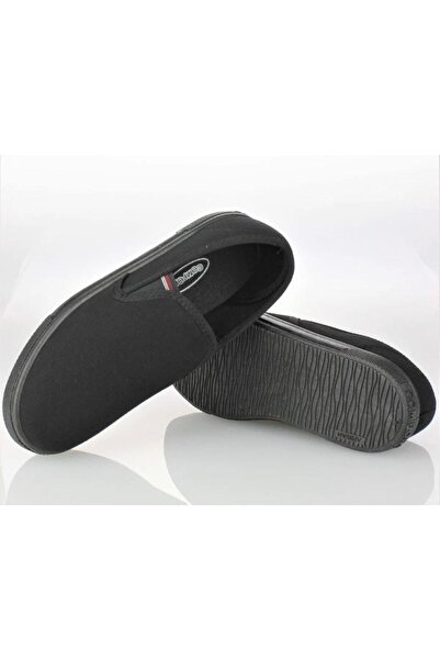 BERCHILL Black Linen Men's Cloth Shoes