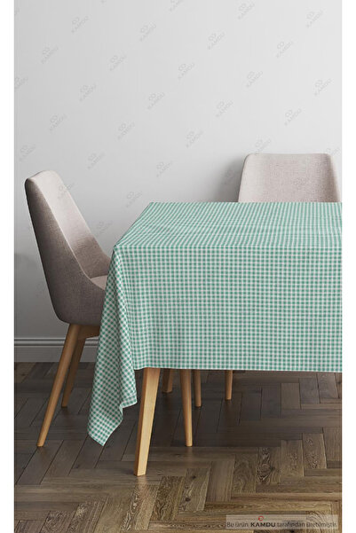Chicvente 2 Pcs Gingham Tablecloth, Small Square Pattern Table Cloth, Tablewa...
