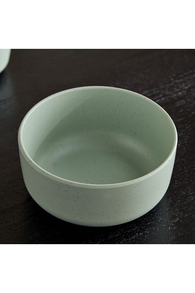 Home Box Vanilla Speckle Bowl - 16x16x9.5 cm