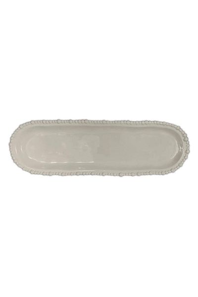 Baci Milano Jk&K Melamine Oval Serving Plate 44I-Brown
