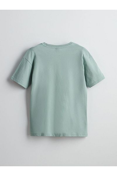 LC Waikiki Νέα σεζόν Crew Neck Boy's Tisort - S5JL09Z4
