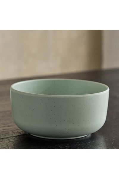 Home Box Vanilla Speckle Bowl - 16x16x9.5 cm
