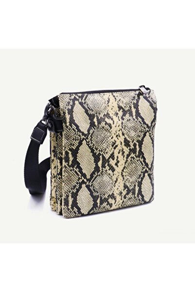 Uderra Leather Uderra Women's Genuine Leather Beige Messenger Bag - S3Ek0322