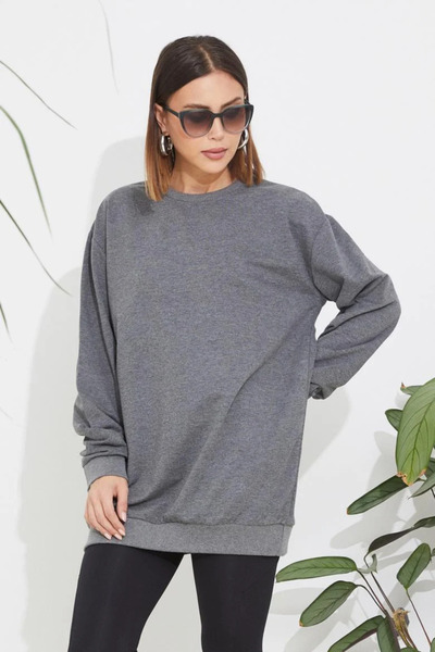 Çeşme Home Crew Neck Sweatshirt - Relaxed Fit