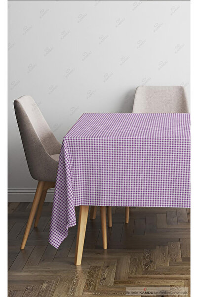 Chicvente 2 Pcs Gingham Tablecloth, Small Square Pattern Table Cloth, Tablewa...