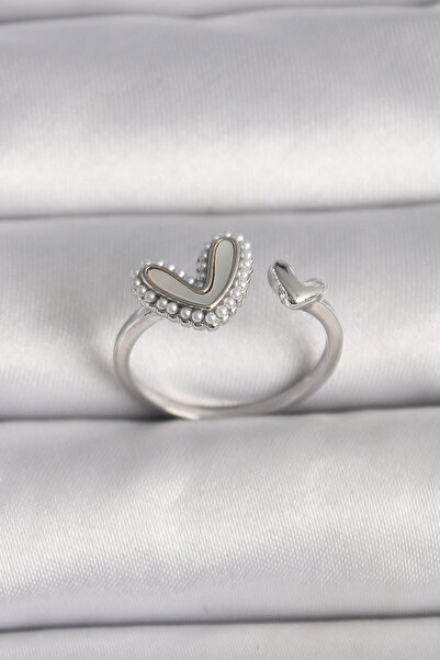 Leyaton LWLHMRS-IEG ieg ™   خاتم قابل للتعديل من النحاس الفضي اللون مع تفاصيل...