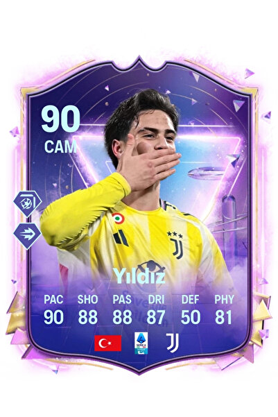 BERKANTTP كينان يلدز FC 25 Future Stars Fut Card 2