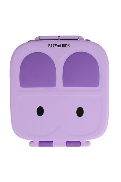 Eazy Kids صندوق غداء بنتو بمقبض - أرجواني