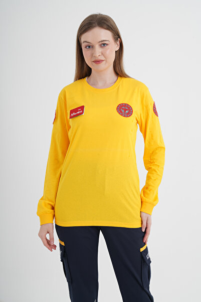 Ekg Medikal 112 Acil Sağlık Penye Uzun Kol T-shirt (Unisex)