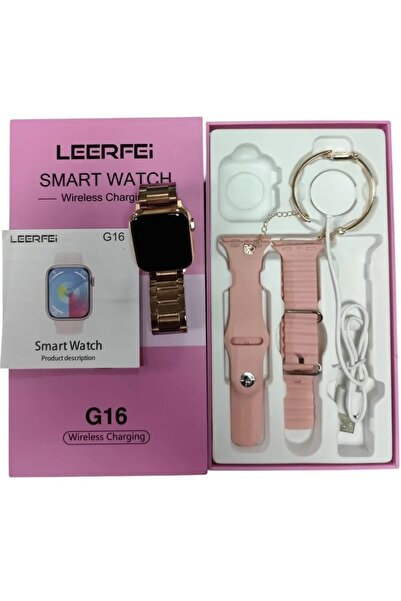 Serreha G16 Mini Amoled 3 Kordonlu Bileklik Hediyeli SAAT