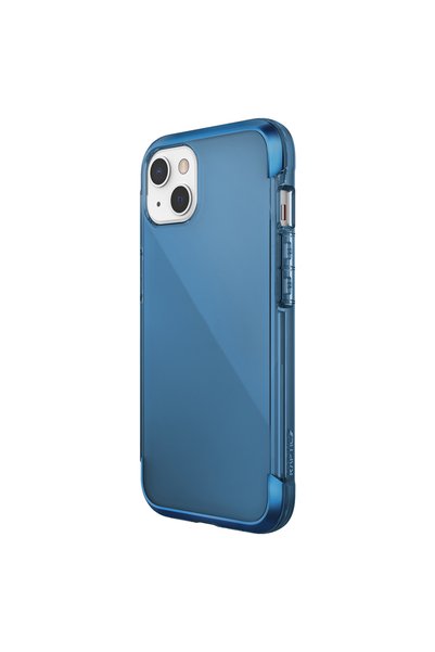 Raptic حافظة لهاتف آيفون 13 من سلسلة Raptic Air بتصميم وسادة هوائية وغطاء شفاف باللون الأزرق
