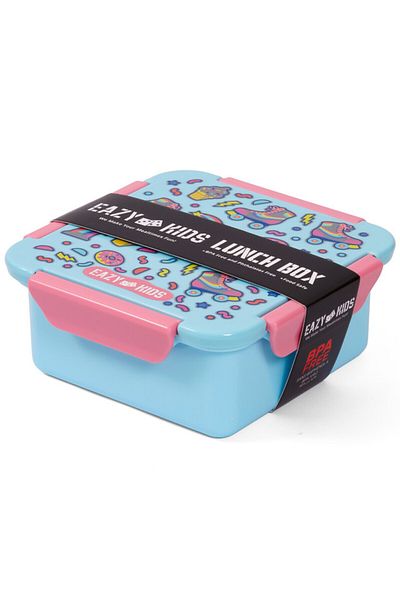Eazy Kids صندوق غداء، جيل Z Skater - أزرق، 650 مل