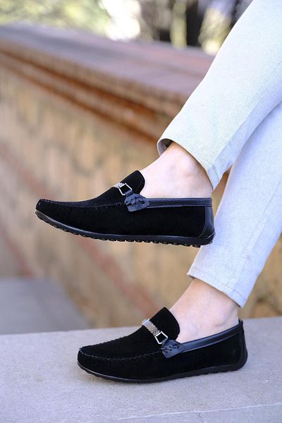 Oksit Hty 921 Belt Buckle Detailed Men's Loafer