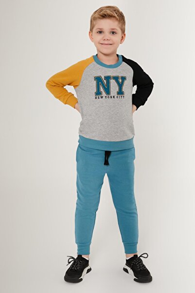 ROLY POLY Boys' Tracksuit Set - Rolypoly New York Gray