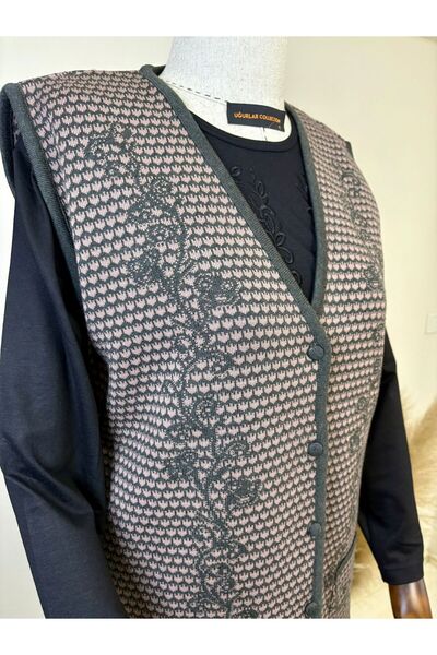 Gürkan Triko Steel Knitted Vest