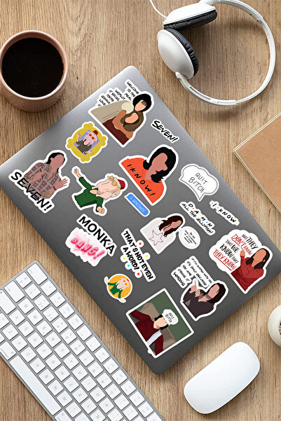 AR Sticker Friends Laptop Notebook Tablet Sticker Set 12