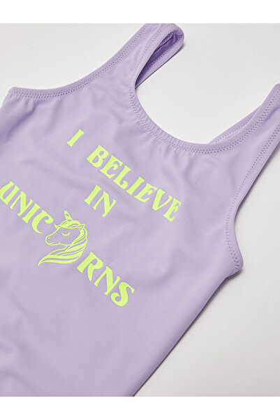 DEEP BEACH Printed Girl's Swimsuit