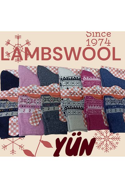 Asçelik Wool Socks Set of 3