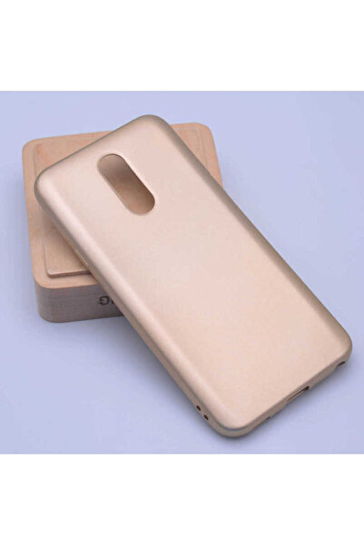 Techaks غطاء حماية سيليكون لهاتف LG Q Stylus Zore Premier - ذهبي