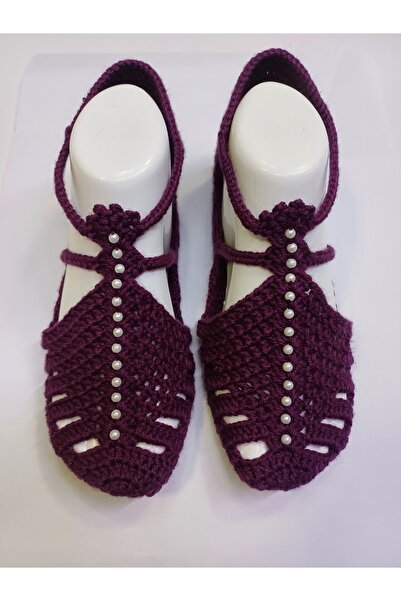 Butik El örgüsü çeyizlik patik