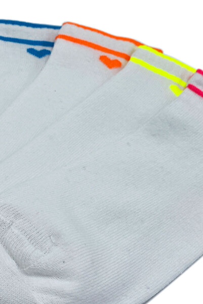 Çekmece Μαλακά βαμβακερά μποτάκια 4 τεμαχίων Unisex με ρίγες - Συρτάρι