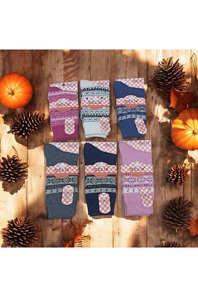 Asçelik Wool Socks Set of 3
