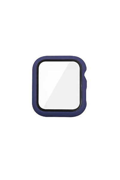 System Com ساعة 38 ملم SYS Watch Gard 07 واقي من البولي كربونات - أزرق داكن