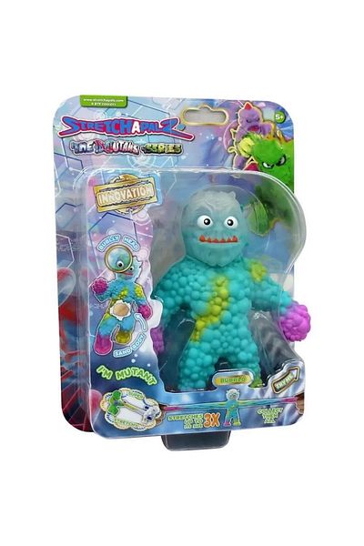 Sunman Monster Flex Flexible Extending Toy - Strechapalz Mutants Series, Single Figure @Bubblo@15Cm