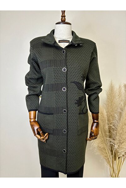 Gürkan Triko Великий розмір жіночий пальто