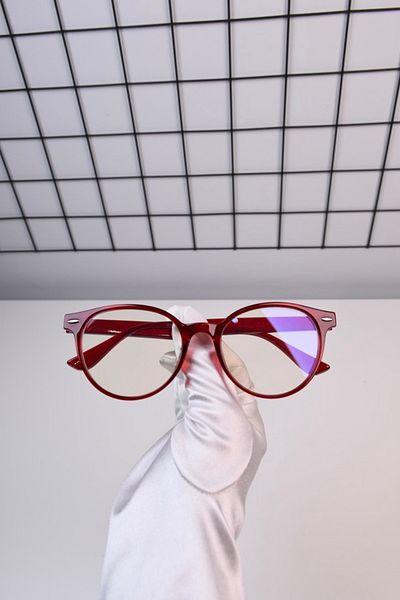 LOOKUP Blue Light Protection Screen Glasses Optical Compatible Can Change Glasses Wiping Cloth and Case Gift