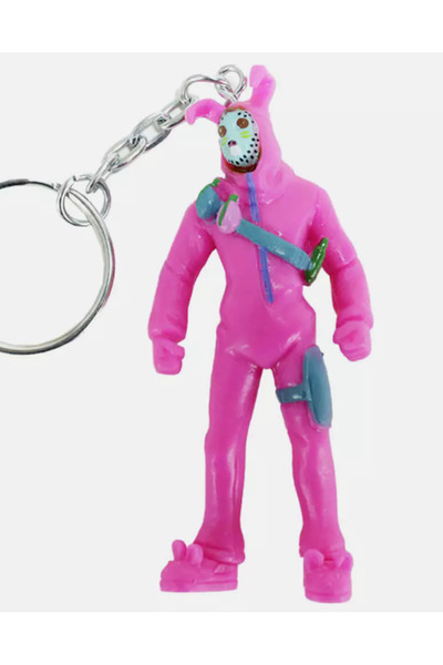 Fortnite Figure Rabbit Raider Keychain - Special Edition