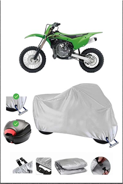 Breen Kawasaki Kx85 Rear Bag Lock Compatible Waterproof Motorcycle Tent-Gray