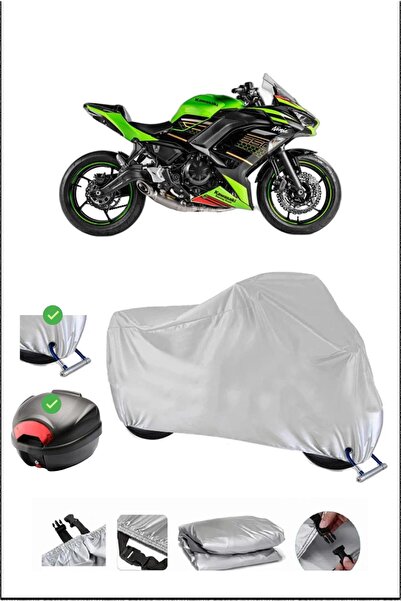 Breen قفل حقيبة خلفي KAWASAKI NINJA650 متوافق مع غطاء دراجة نارية مقاوم للماء...