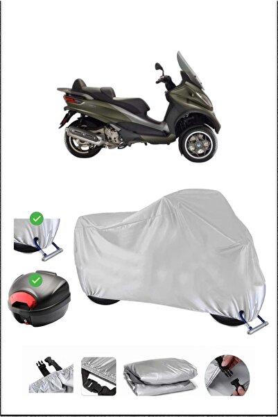 Breen Piaggio Mp3500 Rear Bag Lock Compatible Waterproof Motorcycle Tarpaulin...