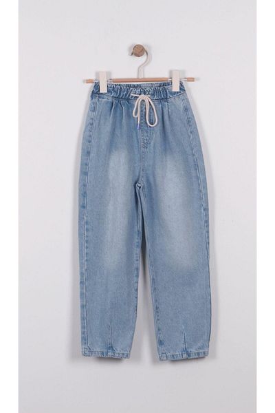 Magu Girl's Denim Jeans - Elastic Design