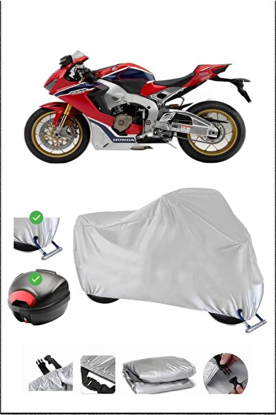 Breen Honda Cbr1000Rrsp Rear Bag Lock Compatible Waterproof Motorcycle Tent-Gray