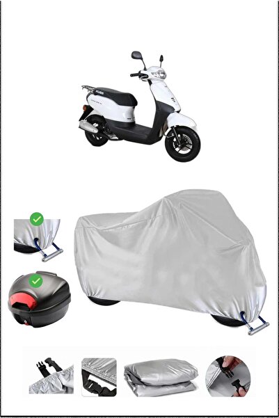 Breen قفل حقيبة خلفي من KUBA CITYGO متوافق مع غطاء دراجة نارية مقاوم للماء - ...