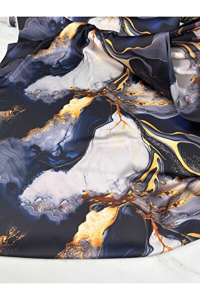 ipekkumaş Regata Desen Elbiselik Gömleklik İpek Saten Kumaş ÜRÜNÜMÜZ ADET OLA...