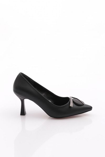 DGN Pantofi cu toc pentru femei negre - 2184102621