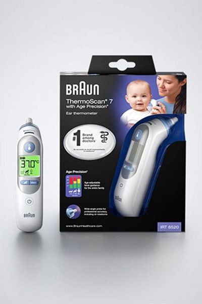 Braun Irt 6520 ميزان الحرارة الحراري