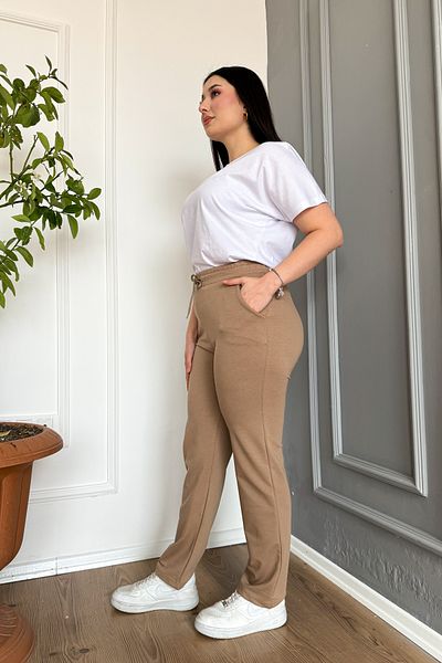 ModaPlaza Γυναικείο παντελόνι Plus Size 2017