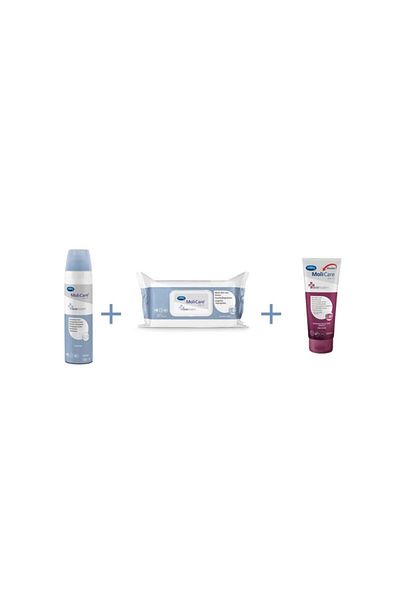 Hartmann Molicare Patient Care Kit (Zinc Cream+Cleaning Foam+Care Wipes)