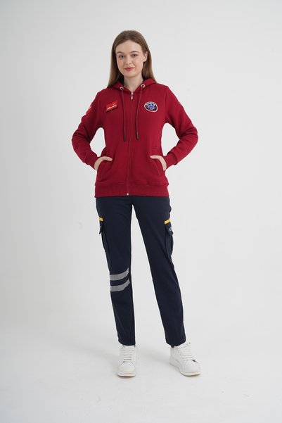 Ekg Medikal Paramedik Kapşonlu Polar (Unisex)