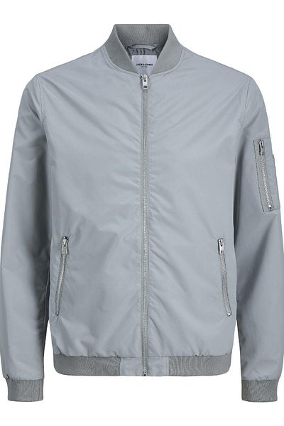 Jack & Jones JJERUSH BOMBER NOOS GRAY