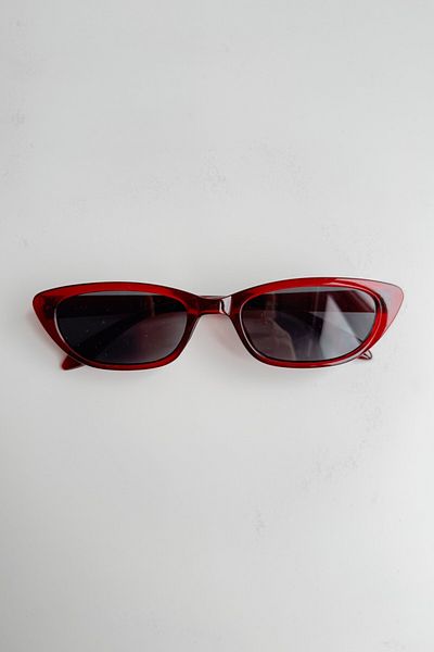 DSN Burgundy Beth Women's Sunglasses