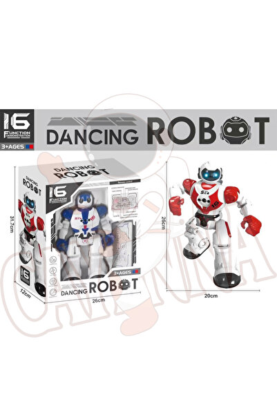 cayenna Kutulu Uzaktan Kumandalı Full Fonksiyon Şarjlı Işıklı ,Sesli Dansçı İnteraktif Robot
